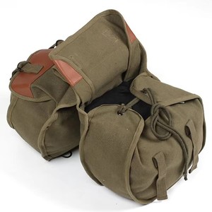 Sacoches pour motos Petites sacoches de <span class=keywords><strong>moto</strong></span> <span class=keywords><strong>vintage</strong></span> en toile - Product Image 3