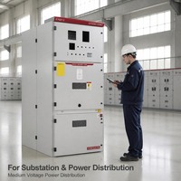 Armoire de commutation moyenne tension personnalisée KYN28-12 en acier galvanisé IP40 IP20 pour panneau de distribution électrique