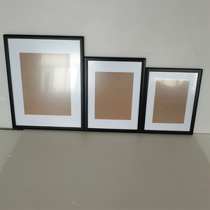 Cadre photo <span class=keywords><strong>pas</strong></span> <span class=keywords><strong>cher</strong></span> blanc, noir, marron – Tailles 4x6, 5x7, 6x8, 8x10, 5x5, 6x6, 7x7 – Idéal pour mur de galerie et entrée d'appartement - Product Image 3