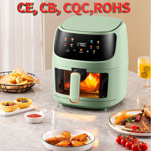 Horno eléctrico multifuncional <span class=keywords><strong>de</strong></span> 6L/7L, contenedor <span class=keywords><strong>de</strong></span> <span class=keywords><strong>aceite</strong></span> desmontable e indicador <span class=keywords><strong>de</strong></span> luz, pantalla LCD doméstica, <span class=keywords><strong>freidora</strong></span> <span class=keywords><strong>de</strong></span> aire a un <span class=keywords><strong>precio</strong></span> - Product Image 4