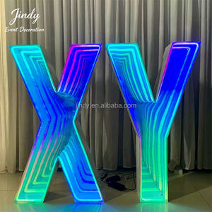 Specchio LED 3D Personalizzato JINDY con Effetto <span class=keywords><strong>Infinito</strong></span> per Logo, Pubblicità <span class=keywords><strong>e</strong></span> Decorazione - Product Image 1