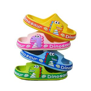 Pantuflas Antideslizantes de Dibujos Animados para Niños y Niñas, Chanclas de Playa, Sandalias Infantiles con Dinosaurios - Product Image 1