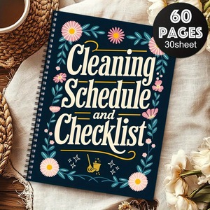 Agenda quotidien personnalisé pour TDAH, vente en gros, spirale A5, design floral coloré, liste de tâches quotidiennes, organiseur, coffret cadeau - Product Image 4