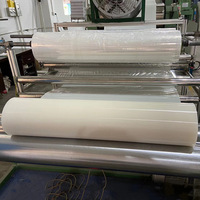 Rouleau de feuille de caoutchouc de silicone naturel ultra mince, souple, haute transparence, bonne élasticité, feuille de silicone transparente solide