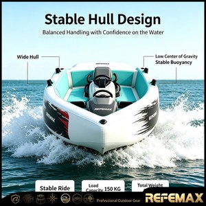 Mini Bateau Électrique Gonflable Go Kart, <span class=keywords><strong>Bote</strong></span> Kart Electrico, Bateau à Moteur pour Sports Nautiques, Livraison Directe d'Usine - Product Image 2