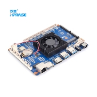 Carte mère Rockchip Rk3399 Arm embarquée avec reconnaissance faciale Aiot, carte mère Lvds 4g industrielle IoT Rk3399