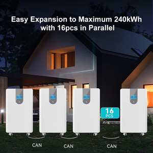 Bibo 51.2V 300Ah 600Ah 5kWh 10kWh 48V 200Ah 15kWh para uso doméstico - Product Image 5