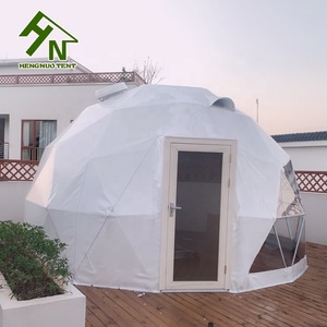 6M 8M 12 m <span class=keywords><strong>Gampling</strong></span> Dome Tent con baño Tienda de cúpula de lujo para restaurante Village Glamping Resort Hotel - Product Image 1