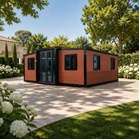 Maisons conteneurs extensibles de haute qualité, assemblage rapide, structure stable résistante aux intempéries, maison modulaire, fourniture d'usine