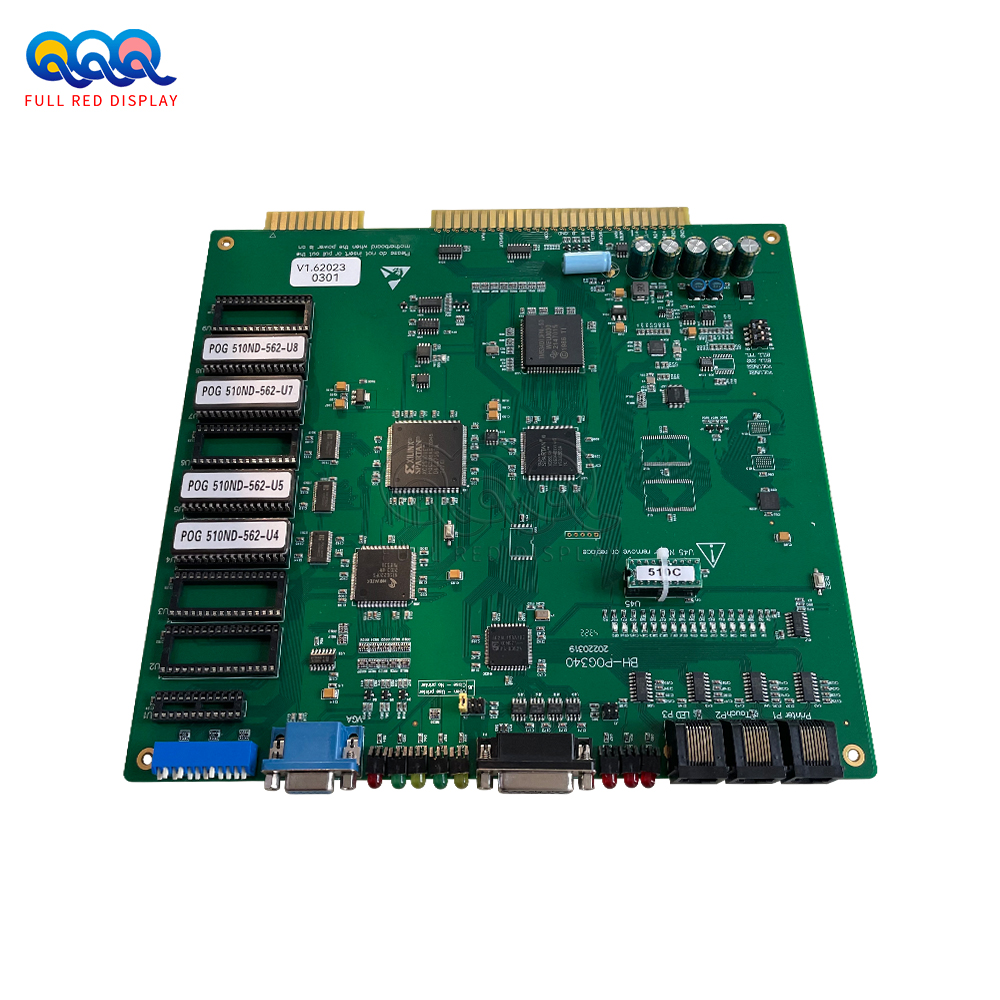 T340 POG PCB доска горшок O золото видеоигра с 510 580 595 для продажи