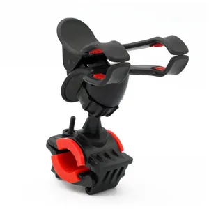 Goede Opmerking Stabiele Dubbele Clips Abs Fietscyclus Telefoonhouder Voor Mobiel En Gps