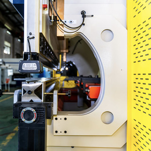 Thủy lực hoàn toàn tự động CNC Báo Chí phanh cybtouch 12 200t/3200mm 8 + 1 trục động cơ nhôm tấm kim loại Bender nhà sản xuất - Product Image 5