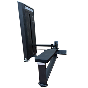 Máquina de gimnasio comercial QLK - L8033A: Máquina de piernas en posición prona de acero para fitness, ideal para gimnasios y estudios, con sistema de carga de placas L8033A P - Product Image 6