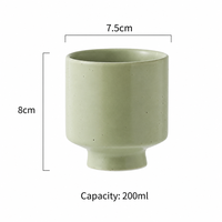 Mug à café en céramique personnalisé avec logo pour l'Aïd al-Adha, pièce individuelle, vente en gros, marque privée, récipient en porcelaine pour l'hôtellerie