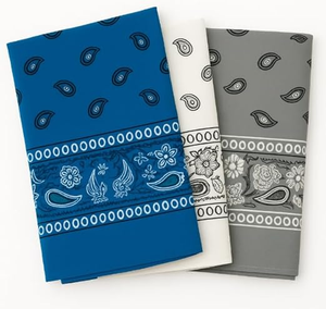 Wholesale Cheap Custom Paisley Bandana Double Sided Printed Headwear Custom Bandana Promotional <b>Gift</b> Supply Items Global - Product Image 6