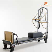 Ejercicio de entrenamiento de yoga comercial portátil medio aluminio pilates reformador Torre trapecio