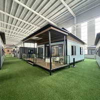 Villa, hôtel, bureau, camping, salle de classe, magasin préfabriqué, mini-restaurant, stations balnéaires, cabane de plage, maisons préfabriquées extensibles en conteneurs