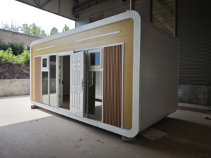 Vorgefertigtes Leichtstahl-Faltcontainer Modulares Haus Tragbares Gebäude für Familienwohnen, Arbeit und Geschäft - Product Image 6