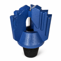 Foret grattoir de 6 pouces à 3 ailettes en acier inoxydable forgé, outil de forage, lot de 1 pièce, pièces de machines minières pour puits d'eau
