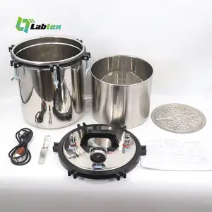 LABTEX Portable Pressure Steam Sterilizer Electric Or LPG Heated 18L/24L