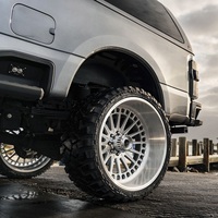 Jantes de camion forgées polies sur mesure SL 28X14 30X14 26X10 24X12 avec entraxes 8X165.1 8X170 6X139.7 pour RAM 2500 Sierra 1500