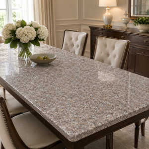 UNION STONE Carrelage en pierre naturelle polie écologique G648 Long Queen Rose clair Granite Pivoine Design graphique - Product Image 3