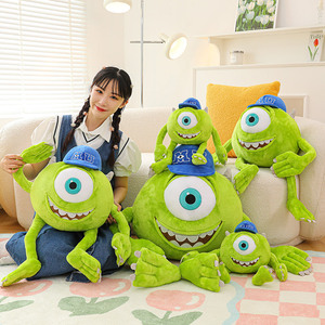 Peluche <span class=keywords><strong>Mike</strong></span> Big Eyes, Monstre à Trois Yeux, Poupée pour machine à griffes, Cadeau pour enfants, Décoration de chambre - Product Image 1