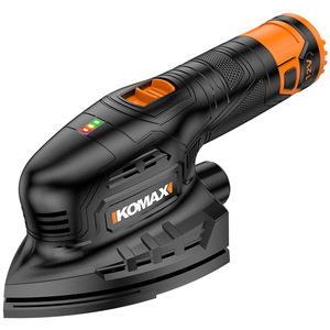 KOMAX Cordless Sander 12V Battery Powered For Wood Metal Grinding Polishing Rust Removal - Product Image 1