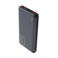 Batterie externe portable ultra-fine OEM 10000mAh 22.5W à charge rapide 20000mAh 30000mAh 50000mAh avec câbles
