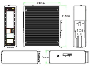 10-port Gigabit Uplink Managed Industrial <b>Ethernet</b> <b>Switch</b> 8*10/100 + 2*100/1000 Ports SFP Fiber Network <b>Switches</b> - Product Image 2