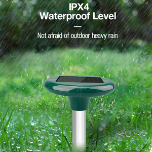 Repelente solar de lunares para jardín, batería a prueba de agua, vibrador, vole mole, repelente, en stock - Product Image 5