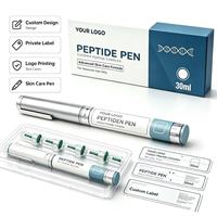 Étiquettes personnalisées pour stylos d'injection de peptides imperméables, autocollants pour stylos de peptides