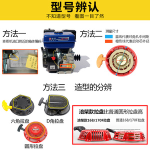 Mini motoculteur 170 : Ensemble de démarrage à manivelle, pièces de moteur à essence pour générateurs et pompes à eau, manuel complet inclus - Product Image 4