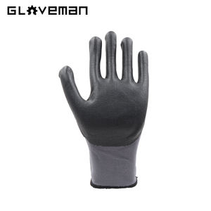 GLOVEMAN, aparejo ligero y delgado, construcción industrial, jardinería, trabajo de seguridad, guantes de punto de jardín recubiertos de látex de nitrilo impermeables - Product Image 3