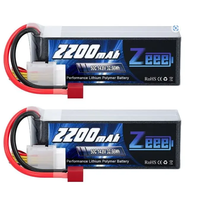 Batterie Zeee FPV Lipo 4S 14.8V pour batterie lipo 2200 /2600/ 3300/ 4200/ 4500/ 5200 mah