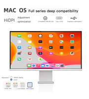 Monitor de Pantalla IPS Retina de 32 Pulgadas, 6K HDR600, Aluminio, Pantalla Vertical, DP para Laptop/Escritorio, Fotografía, Juegos, 100% SRGB, Nuevo