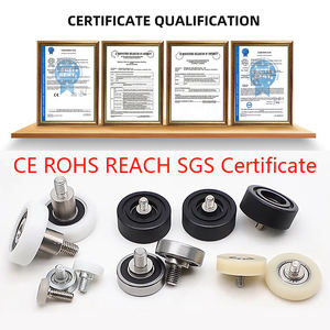 Roulements à billes revêtus de plastique BS68312-3C1L4M3 M3x12x3 POM NYLON <span class=keywords><strong>POK</strong></span> PU roulement à rouleaux poulie charge 2KG pour petite maison - Product Image 4