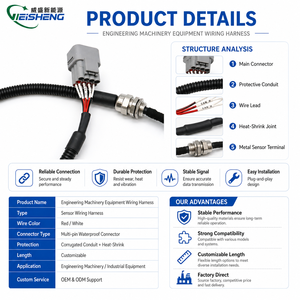 Cablaggio CAN Bus Personalizzato per Macchinari Edili, Assemblaggio Cavi per Impieghi Gravosi OEM - Product Image 3