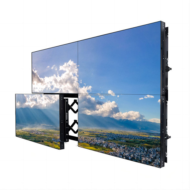 Indoor 49 Inch 3.5mm 2x2 3x3 Multi Screen Seamless LED Video Wall SDK Retail Store Shopping Mall Airport Wayfinding Education