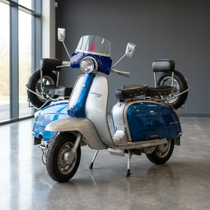 สภาพดีเยี่ยม Lambreta GP 1984 ของแท้ ปรับปรุงใหม่ ขับขี่ดีเยี่ยม คลาสสิค 2 จังหวะ - Product Image 2