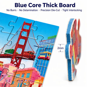 Componenti Personalizzati per Giochi da Tavolo in Cartone Mini, Puzzle Colorati e Divertenti per Bambini - Product Image 2