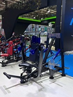 Máquina de Gimnasio Minolta para Entrenamiento de Fuerza, Ejercicio de Brazos, MÁQUINA DE TRICEPS ALTERNADOS