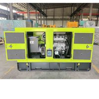 Générateur diesel Ricardo 65 kVA 75 kVA 100 kVA 125 kVA à garantie longue durée, type silencieux, châssis ouvert, démarrage automatique