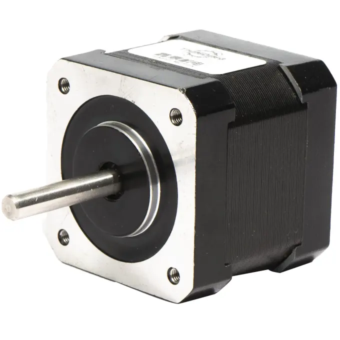 Certified By RoHS Ce Customized Nema 17 Rotary Step Motor 42*42*60mm Hybrid Rotary Stepper Motor With Dual Shafts