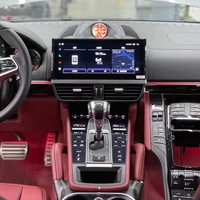 Améliorations intérieures multifonctionnelles pour Porsche Cayenne 2010-2017 Panneau de console centrale