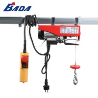 Palan de chantier BADA PA100D, 50/100 kg, mini palan électrique avec chariot