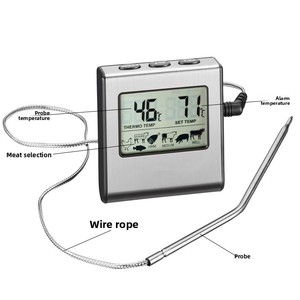 IBN BBQ thermomètre à viande sonde alimentaire sans fil thermomètre de jauge de température de <span class=keywords><strong>cuisson</strong></span> numérique pour Steak <span class=keywords><strong>poulet</strong></span> dinde - Product Image 6