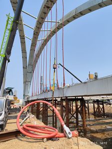 Pont suspendu, câble de <span class=keywords><strong>suspension</strong></span> parallèle, structure en acier, câble de pont - Product Image 5