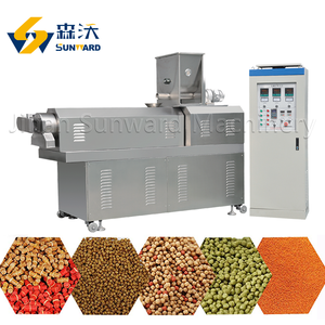 Nueva Máquina de Fabricación de Alimentos para Peces Tilapia Sunward, Extrusora de Acero Inoxidable, Línea de Producción de Alimentos Flotantes para Peces - Product Image 3