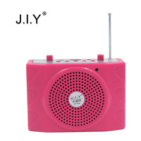J.I.Y KU-898 مضخم صوت MP3 لاعب زنار المتكلم المحمولة للتعليم ترويج المبيعات يده مكبر صوت صغير الحجم